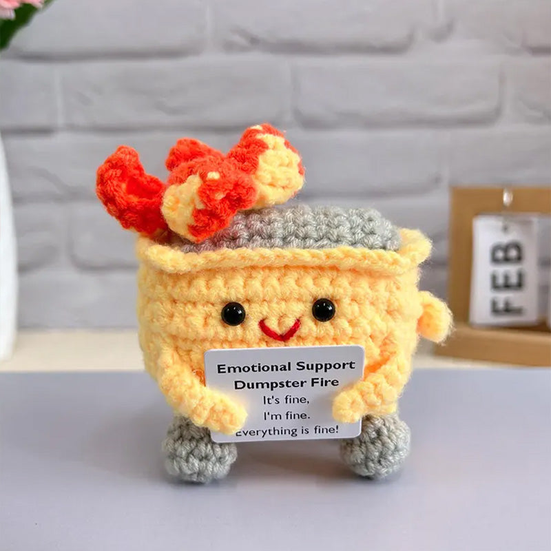 Crochet Dumpster Fire