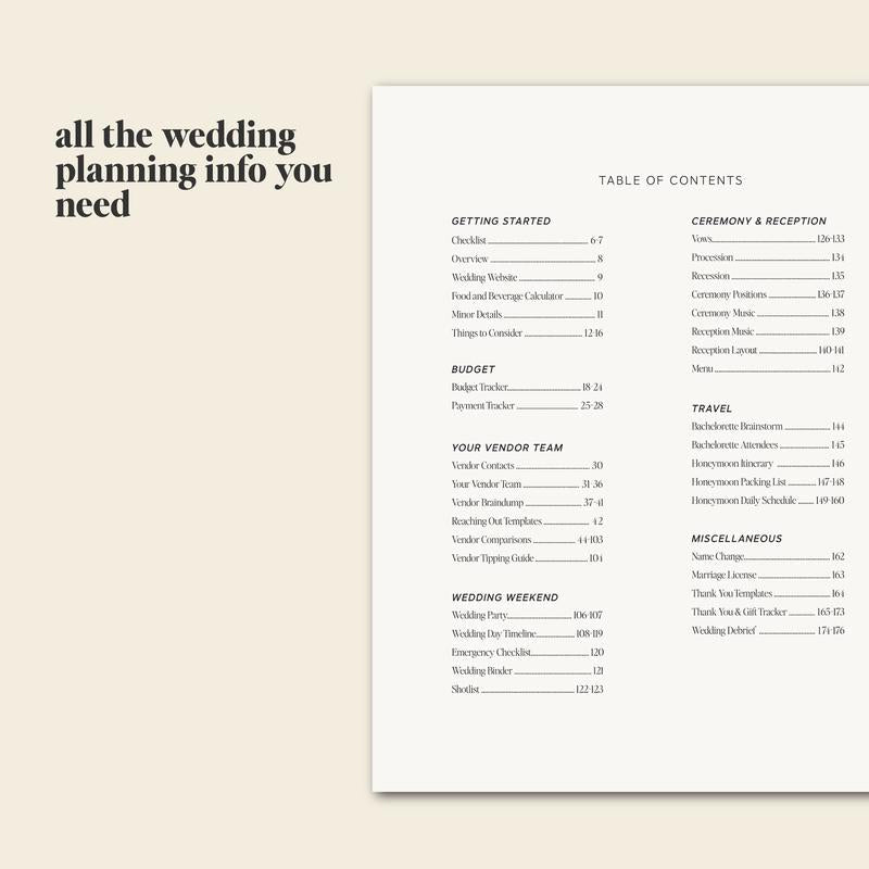 Wedding Planner - Efficiently Organize Your Wedding