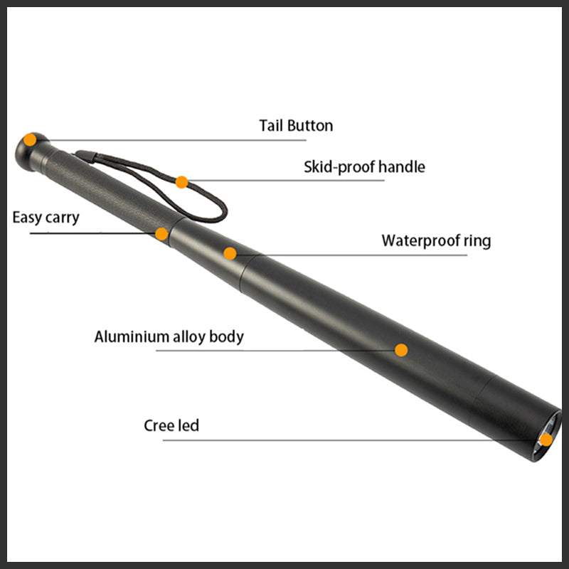 Baseball Bat LED Flashlight