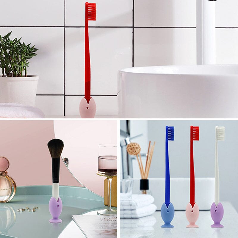 Standing Tooth Brush Cover Cap Stand