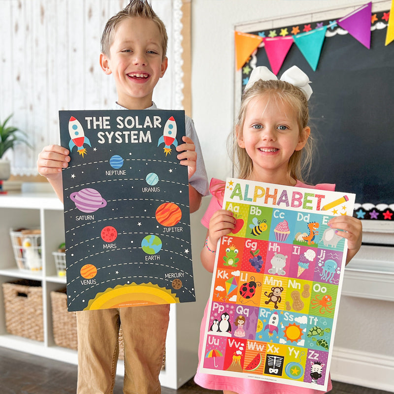 Boho PreK Educational Posters