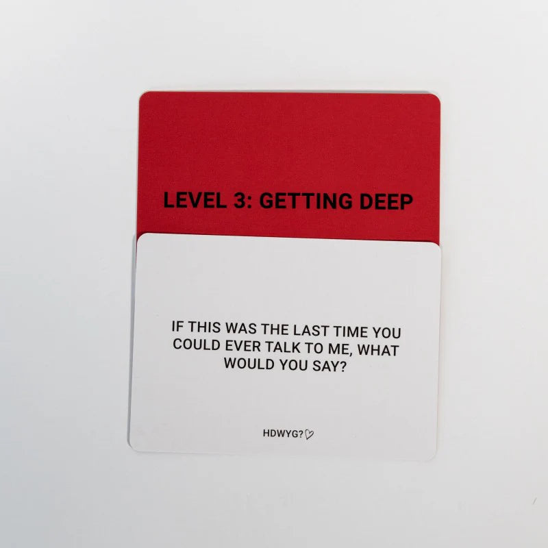 How Deep Will You Go? Original Conversation Game