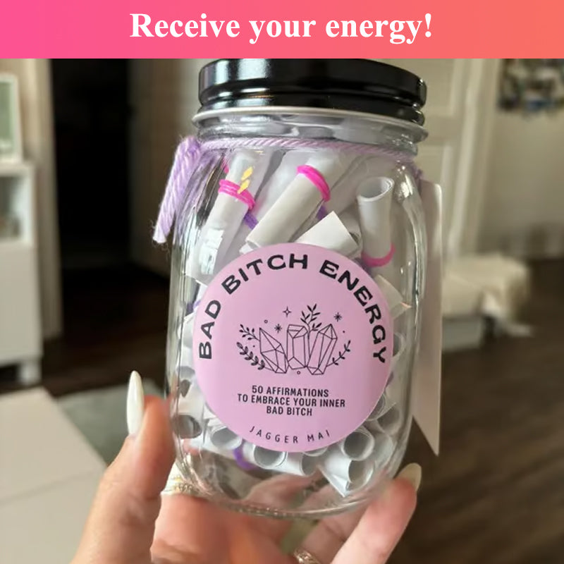 Bad Bitch Energy Affirmation Jar