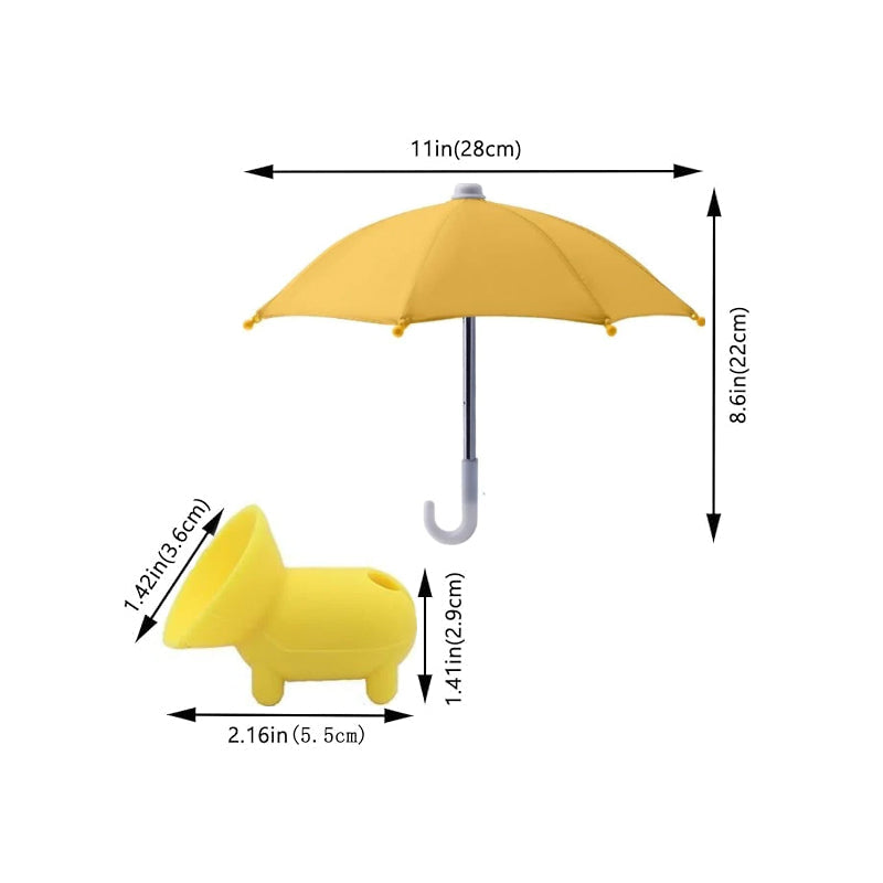 Phone Umbrella Suction Cup Stand for Sun