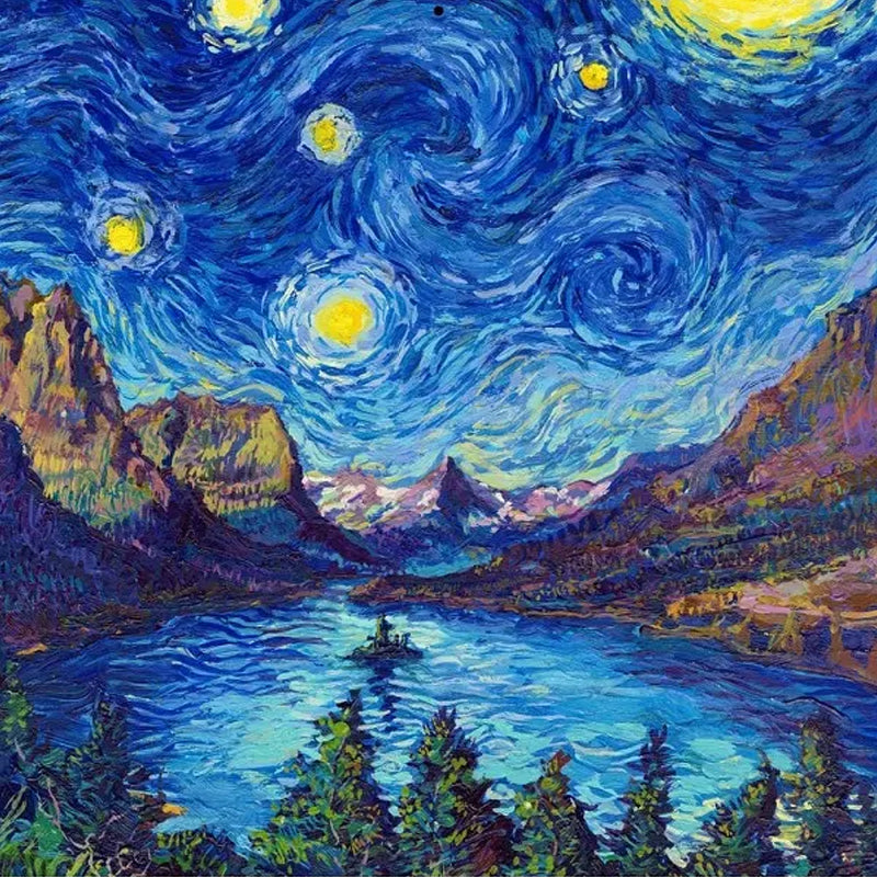 2025 Starry Night National Park Calendar