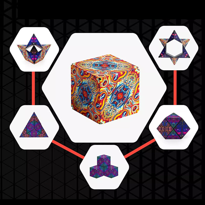 3D Geometric Magnetic Cube