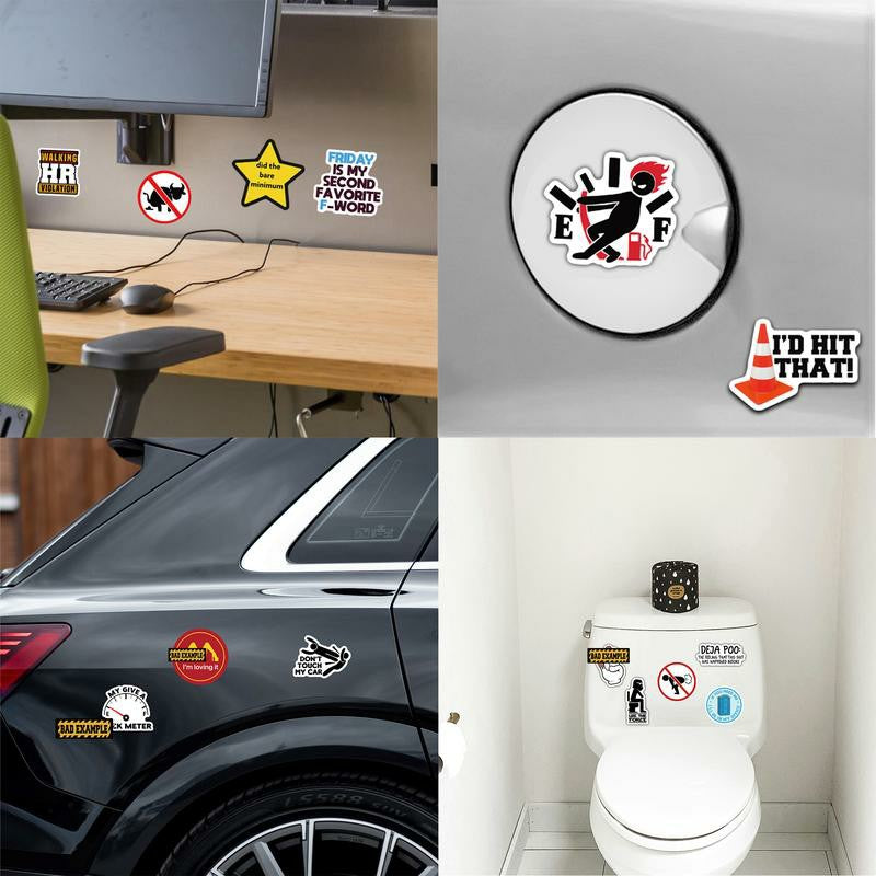 150 Funny Stickers For Adults