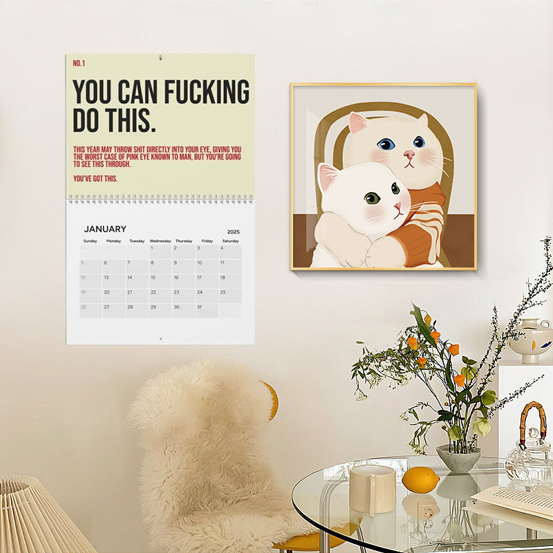 Your Kick-Ass Motivational Calendar (2025)