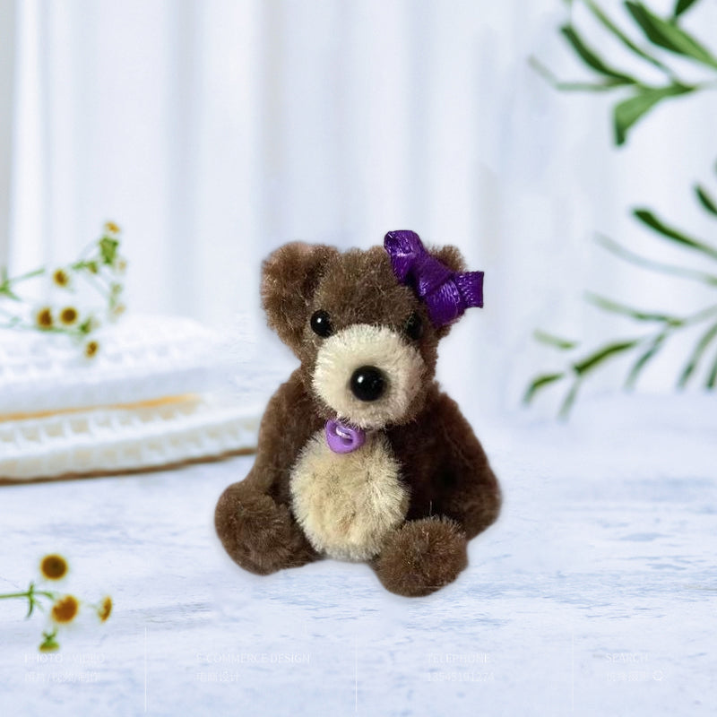 🧸Tiny Handmade Teddy Bear🎁