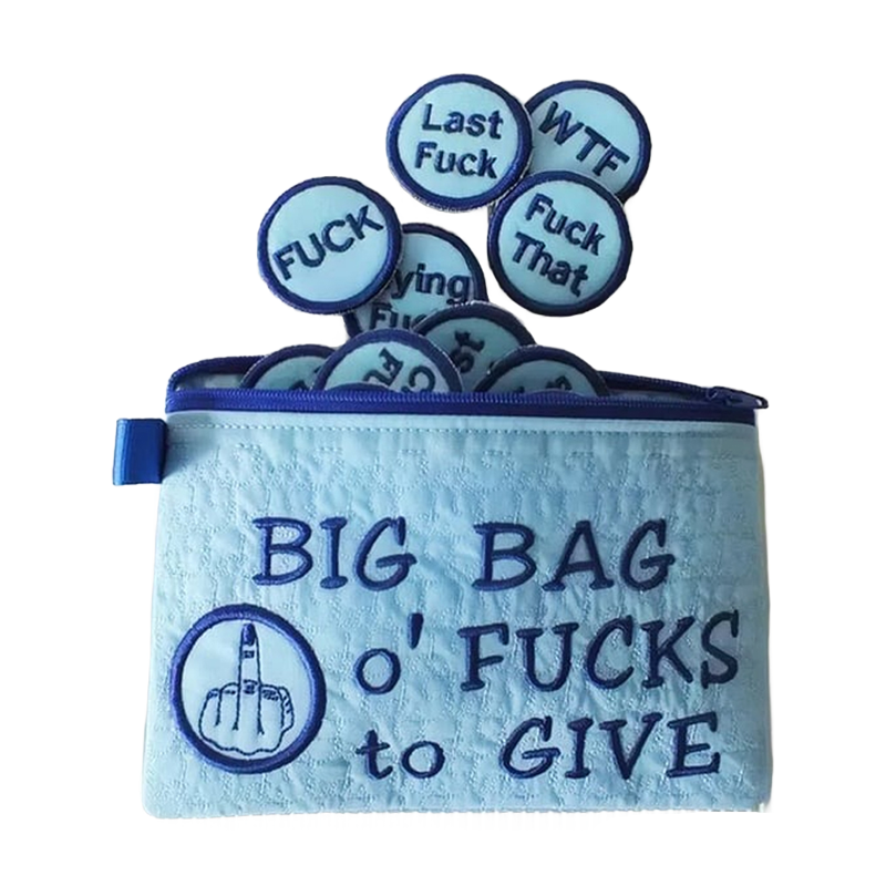 Big Bag of F*cks to Give Zipper Pouch