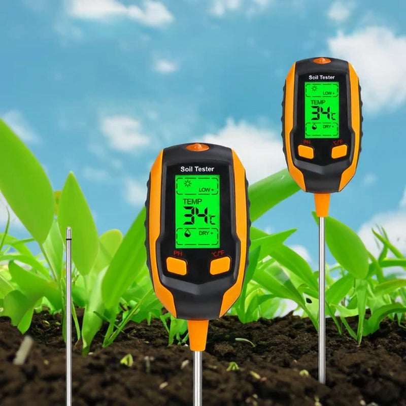 Digital 4-in-1 Soil Test Meter