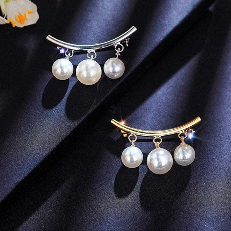 Nail-free Pearl Scarf Ring Waist Buckle