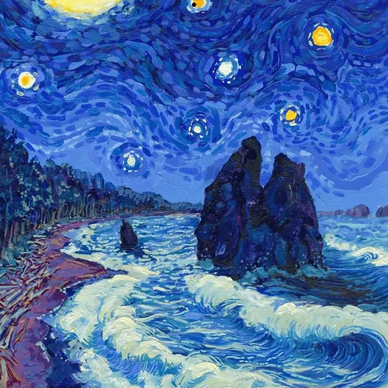 2025 Starry Night National Park Calendar