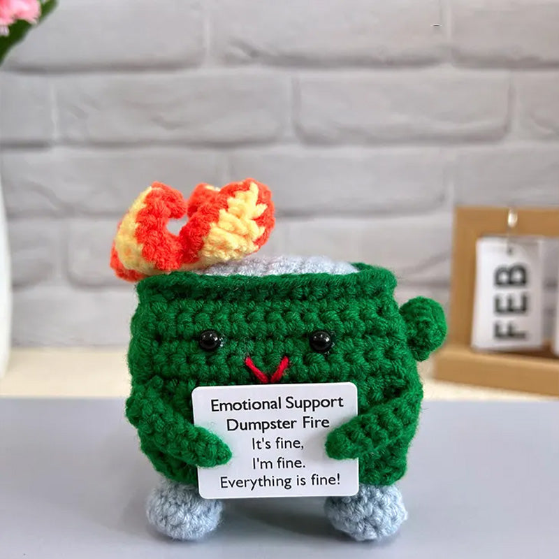 Crochet Dumpster Fire