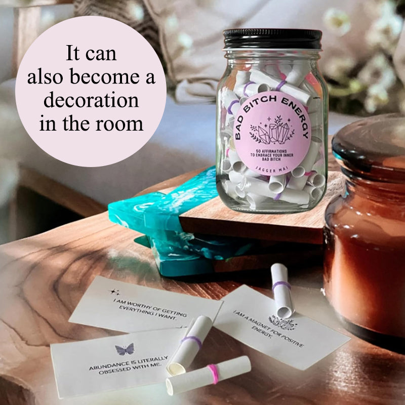 Bad Bitch Energy Affirmation Jar