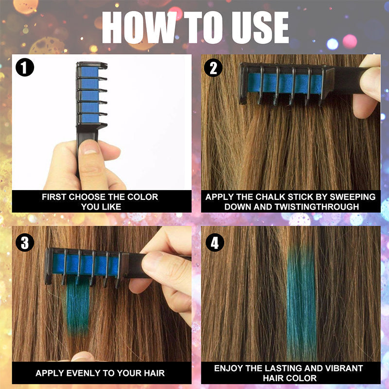 Professional Temporary Hair Dye Comb