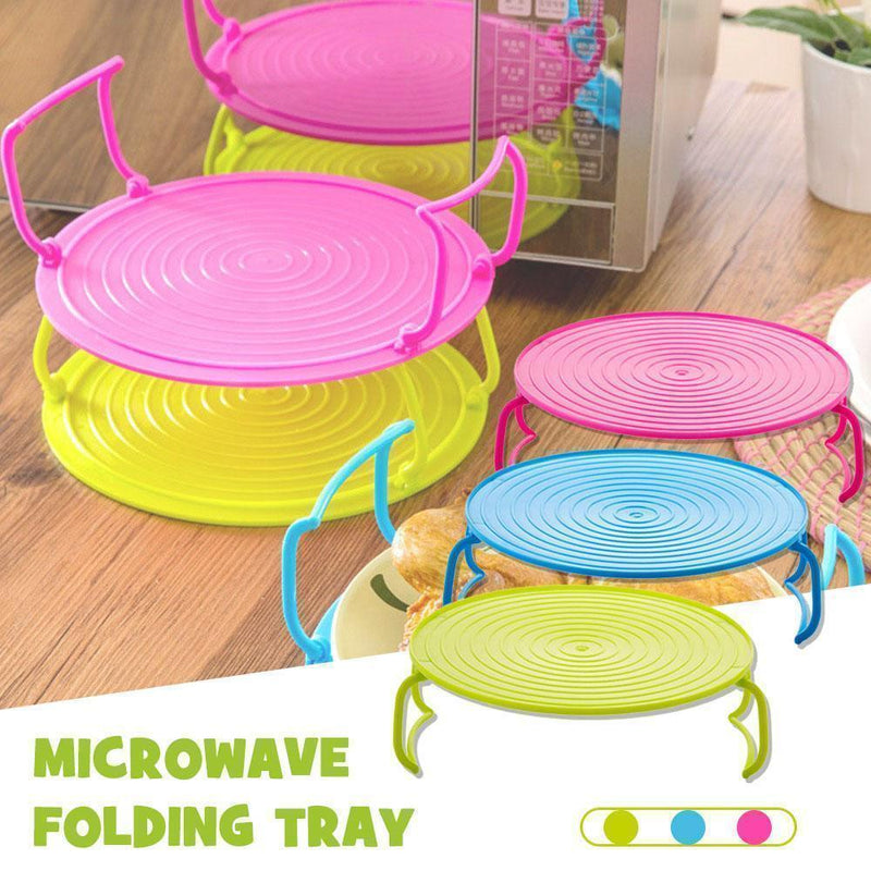 Microwave Folding Tray(2pcs)