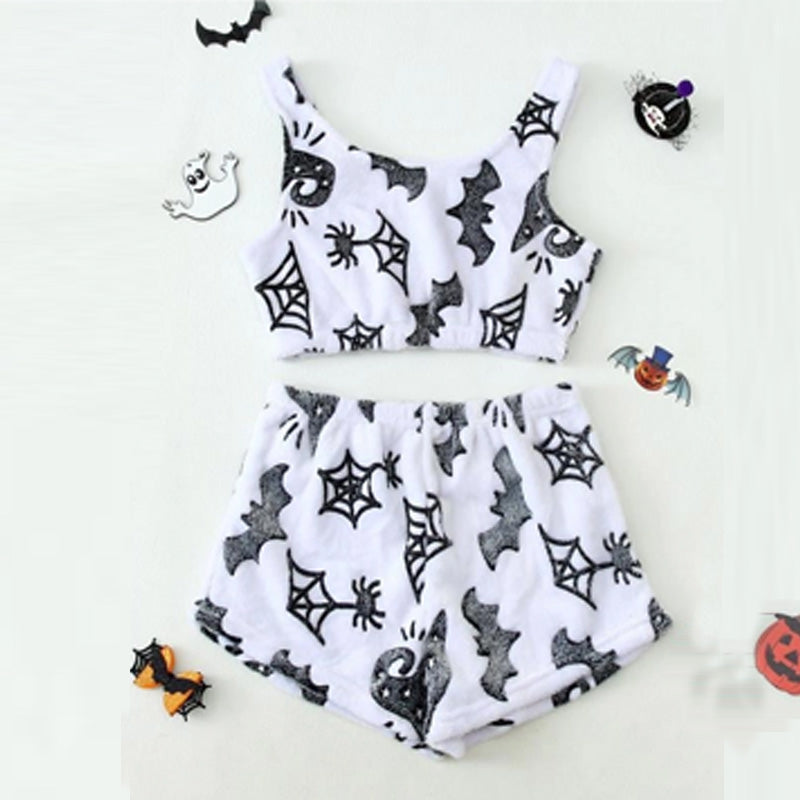 Halloween Vest Pajamas Set