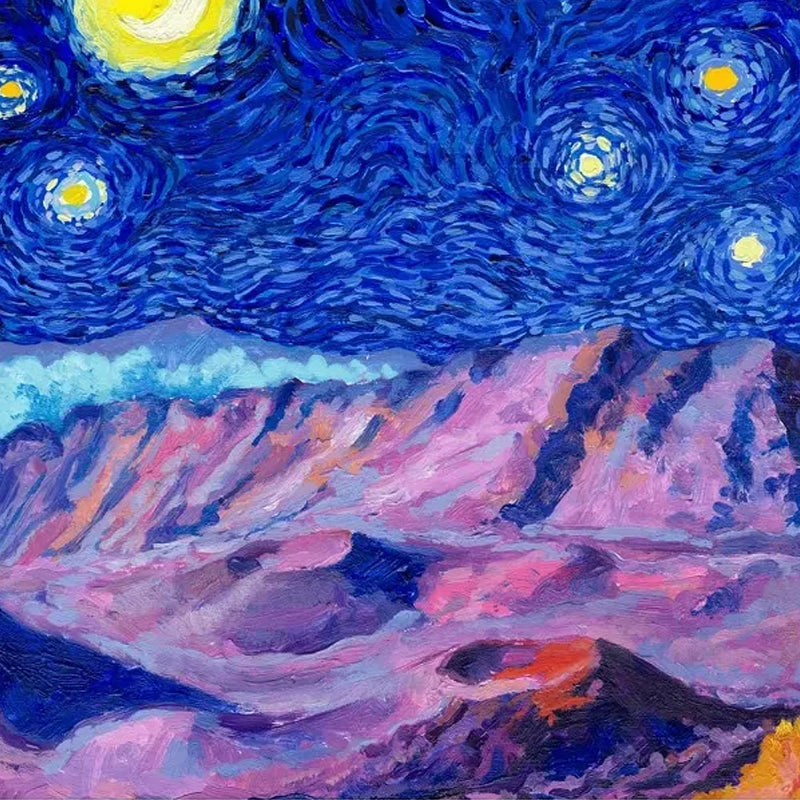 2025 Starry Night National Park Calendar