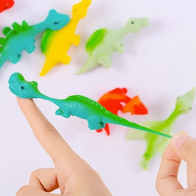 Slingshot Dinosaur Toys (10PCS, Random Color)