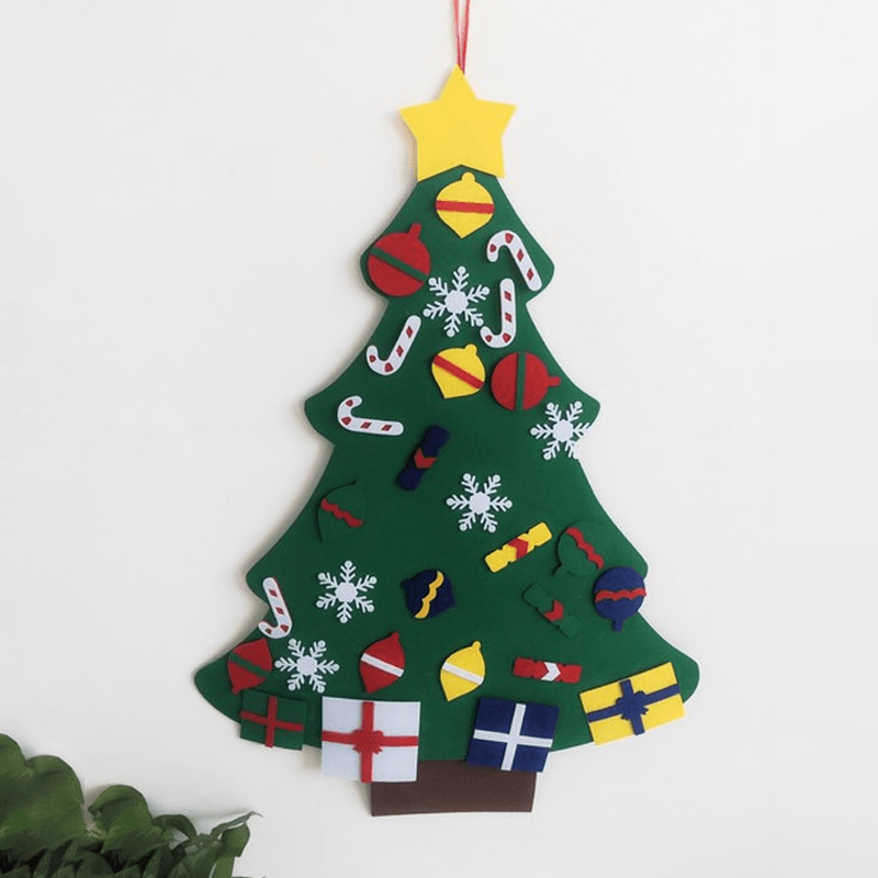 NEW UPGRADED DIY Felt Christmas Tree, A Great Gift For Kids