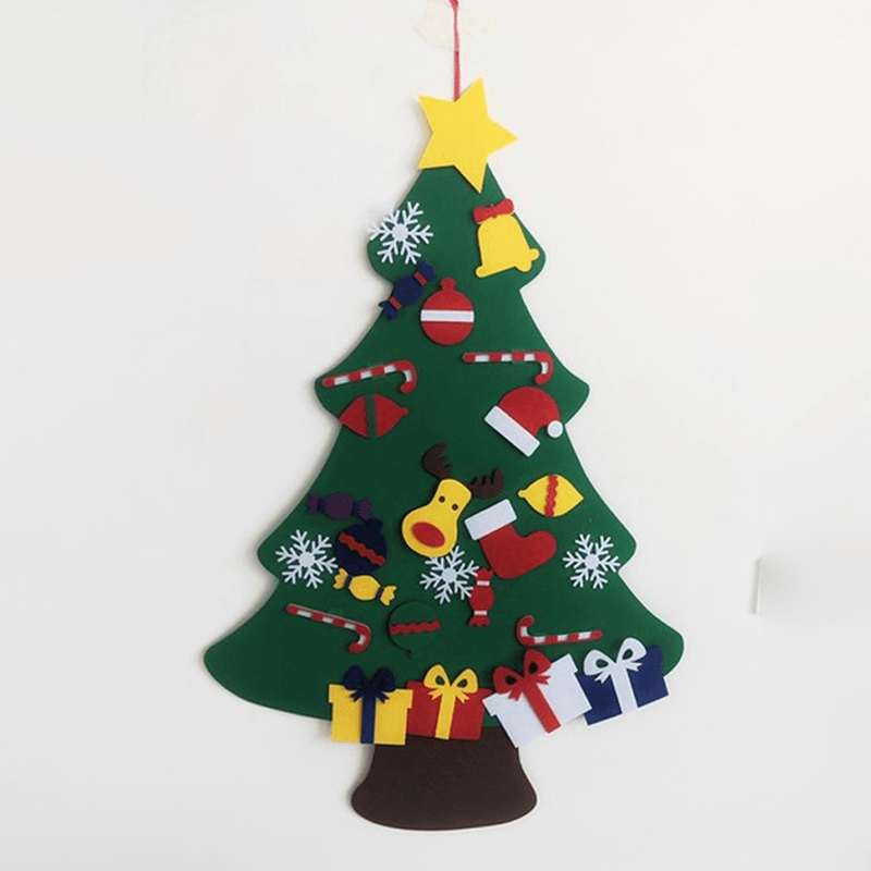 NEW UPGRADED DIY Felt Christmas Tree, A Great Gift For Kids