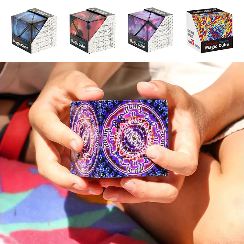 3D Geometric Magnetic Cube