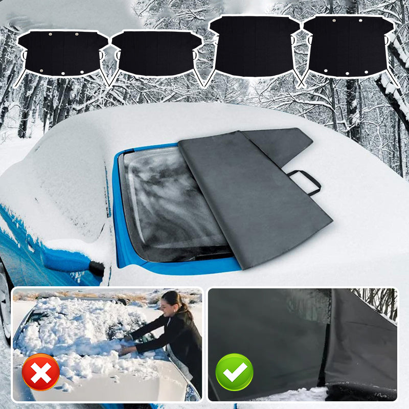 Enhanced 600D Oxford Fabric Windshield Frost Cover