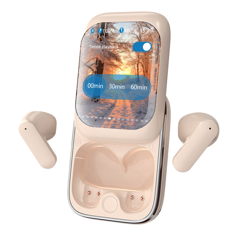 2024 NEW Intelligent Full-color Touch Screen Slider Earphones