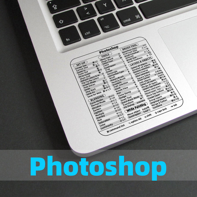 Keyboard Shortcut Stickers